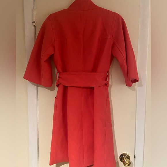 Blair Waldorf Milly Pink Irene Coat 2 - Picture 6 of 7